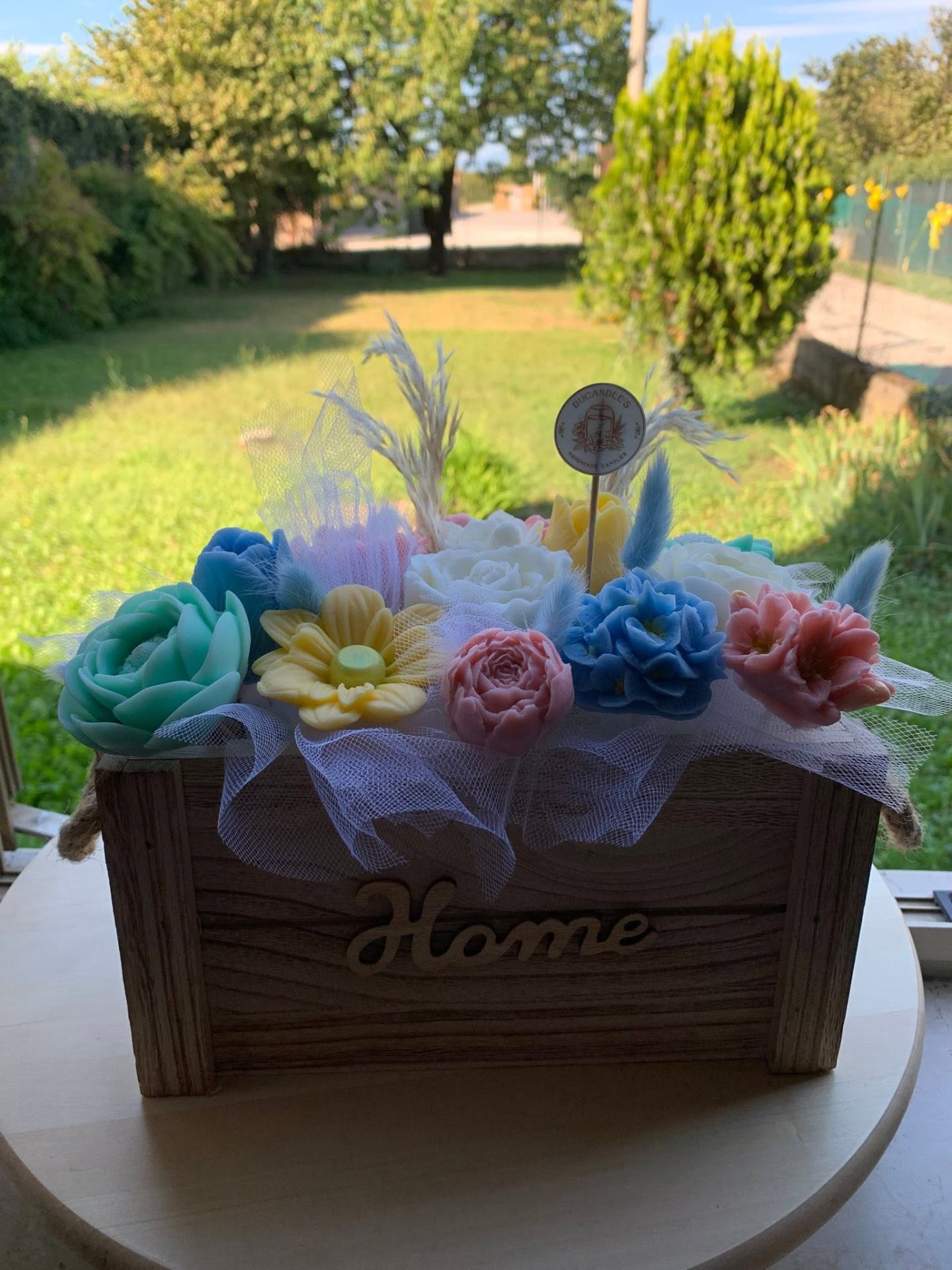 Cassetta "Home" — pastello